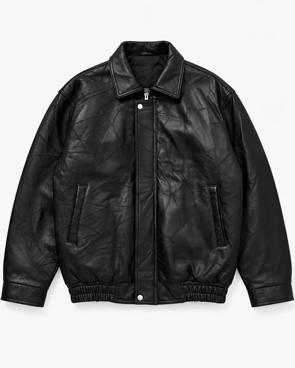 Leather Bomber