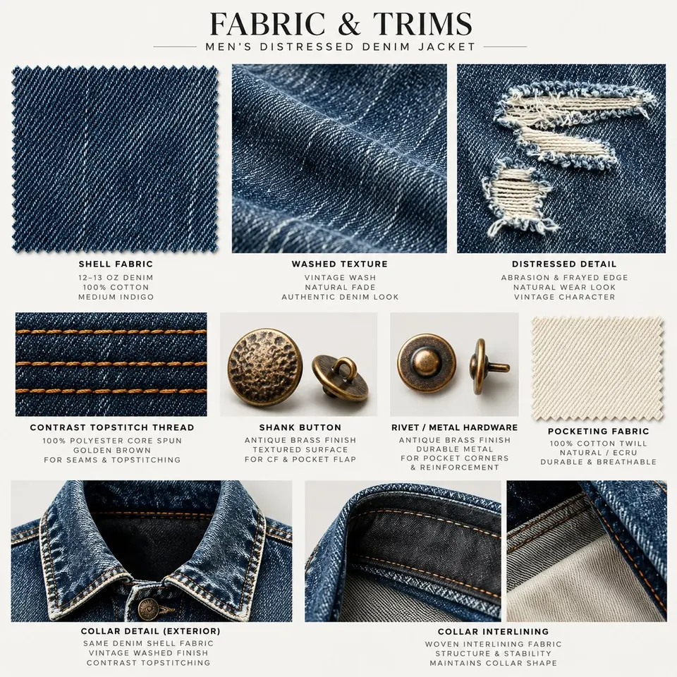Project 02 — Fabric & trims
