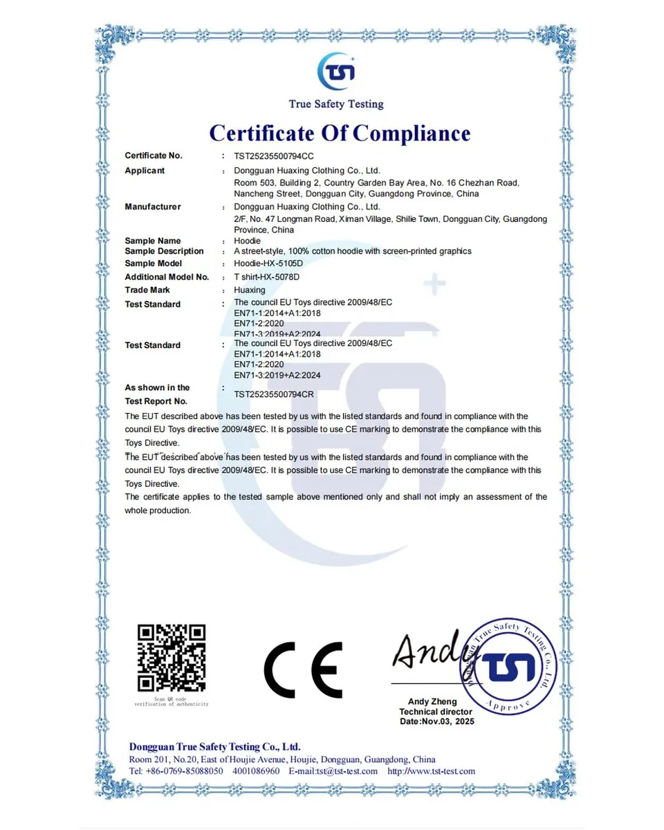 CE certificate