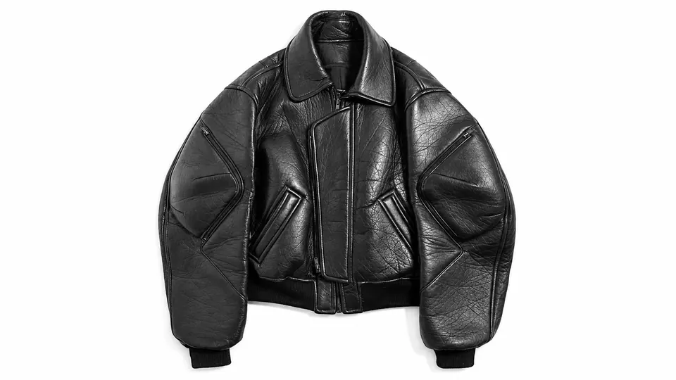 Leather & PU Leather on a jacket