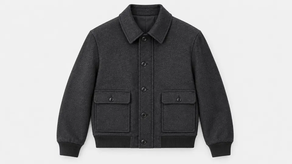 Wool & Wool Blends on a jacket